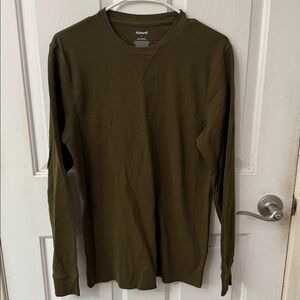 Abound Forest Green Crew Neck Top - Men’s M
